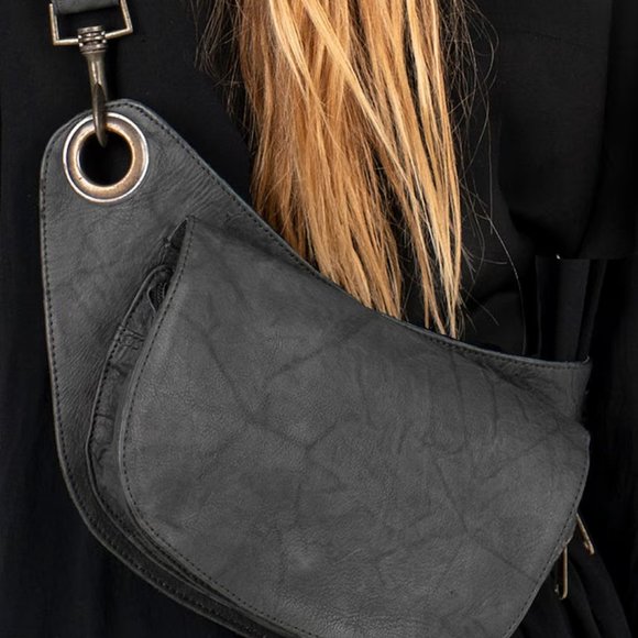 Artisan Leather Fanny Pack Crossbody - Picture 13 of 15